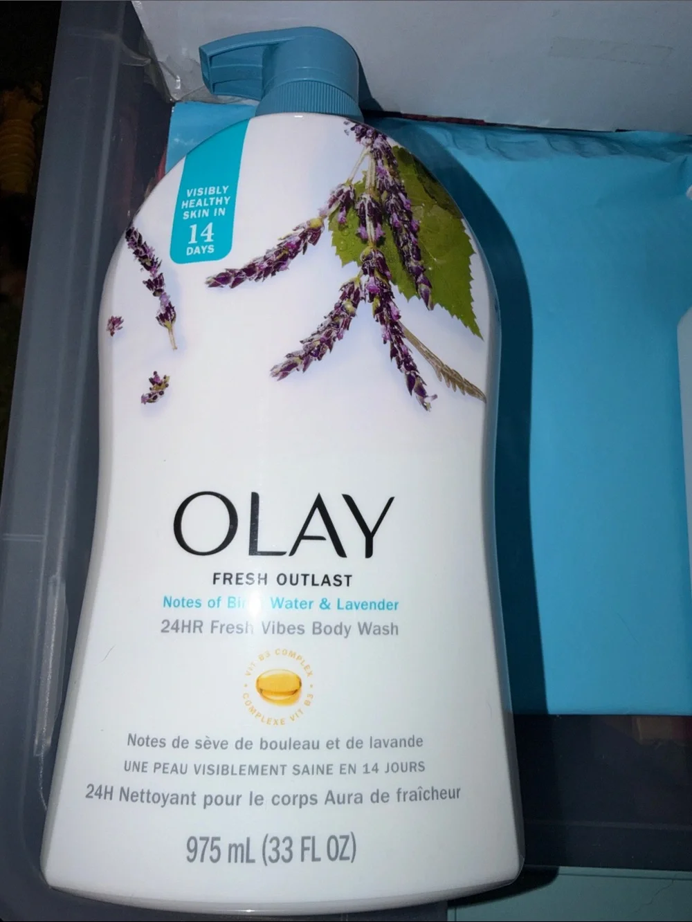 Olay Fresh Outlast Water & Lavender Body Wash - 33oz